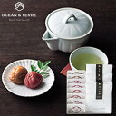 OCEAN&TERRE オーシャンテール Premium 紀州南高梅&日本茶セットF ギフトセット☆食べ物 詰め合わせ 誕生日 出産内祝い 結婚内祝い 結婚祝い...