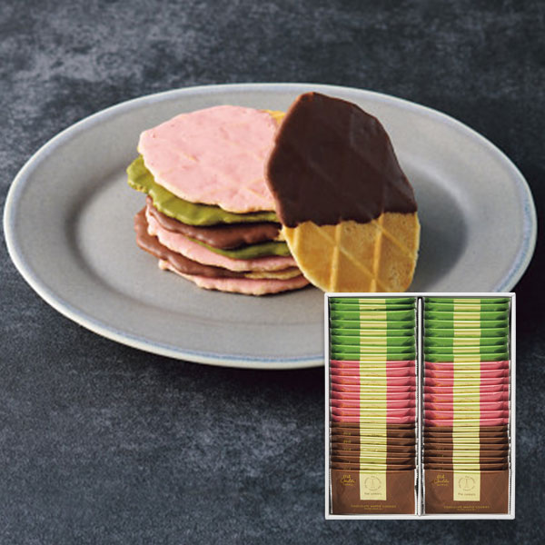 お歳暮 the sweets チョコワッフルクッキー(48枚)TWC-30【送料無料】ギフトセット☆食べ物 お菓子 洋菓..