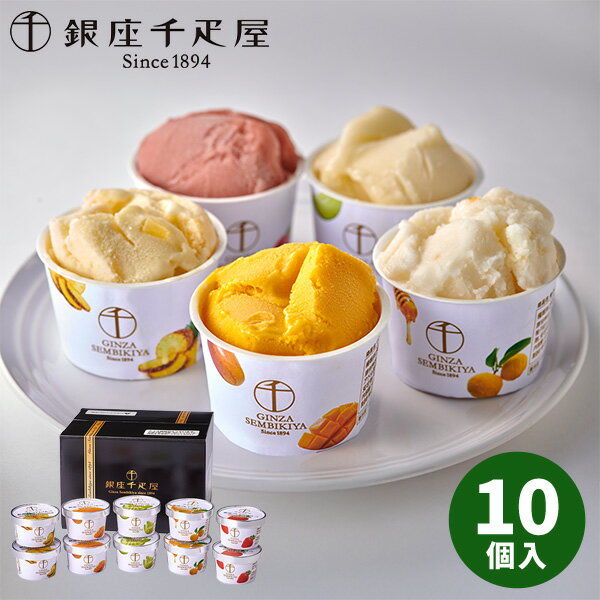 【直送】 銀座 千疋屋 銀座プレミアムソルベ 10個入 PGS-138N【送料無料】 ギフトセット 誕生日 ギフト スイーツ 洋菓子 個包装 詰め合わせ 出産内祝い 結婚内祝い 出産祝い 結婚祝い お祝い 香典返し 内祝い 2026 アイス 果汁 お菓子 プチギフト
