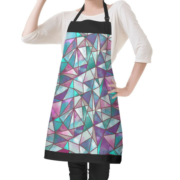 お得なクーポン 送料無料 ステンドグラス エプロン ユニセックス ホームデコレーション 全て ステンド..