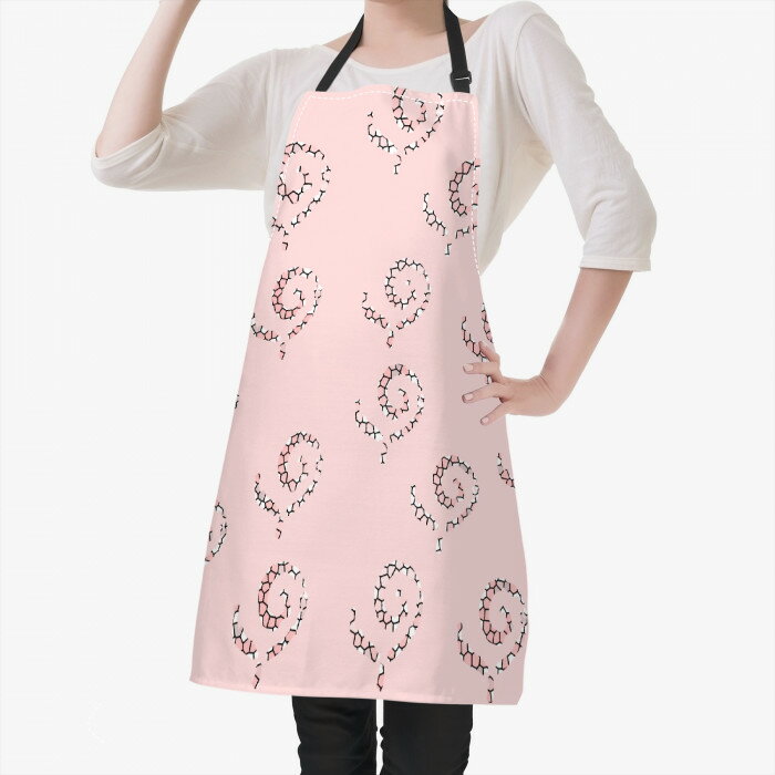 お得なクーポン 送料無料 ハート エプロン ユニセックス ホームデコレーション 全て アート ハート バ..