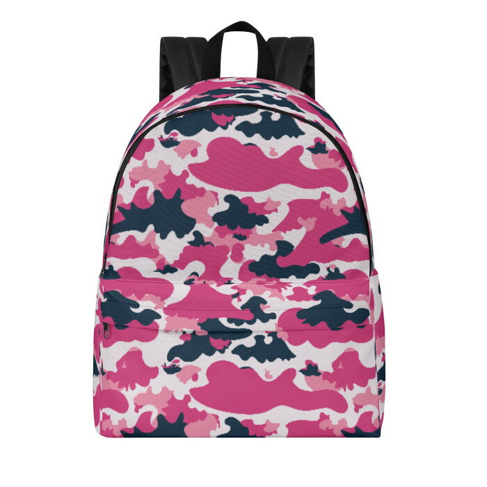 お得なクーポン 送料無料 迷彩 ピンク(ニューバックパック) ニューバックパック ユニセックス バッグ 全て かわいい ピンク pink 松浦はれ ★★★