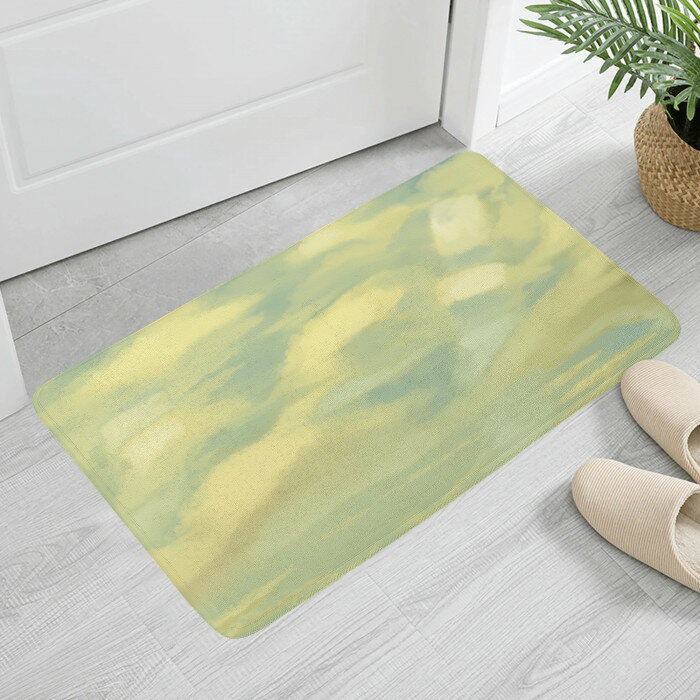 お得なクーポン 送料無料 夕の空 ふんわりドアマット ユニセックス ホームデコレーション アート 自然 空 雲 三榊真 ★★★