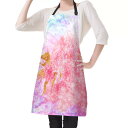お得なクーポン 送料無料 咲桜 エプロン ユニセックス ホームデコレーション アート ピンク 花柄 綺麗 個性的 スタイリッシュ お洒落 幻想的 春 桜 花びら フラワー 舞う 咲く 華