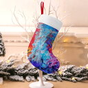 お得なクーポン 送料無料 Infinite happiness for you Takenao Wada ART クリスマスソックス ユニセックス アクセサリー アート 抽象画 現代アート 現代アーティスト ART