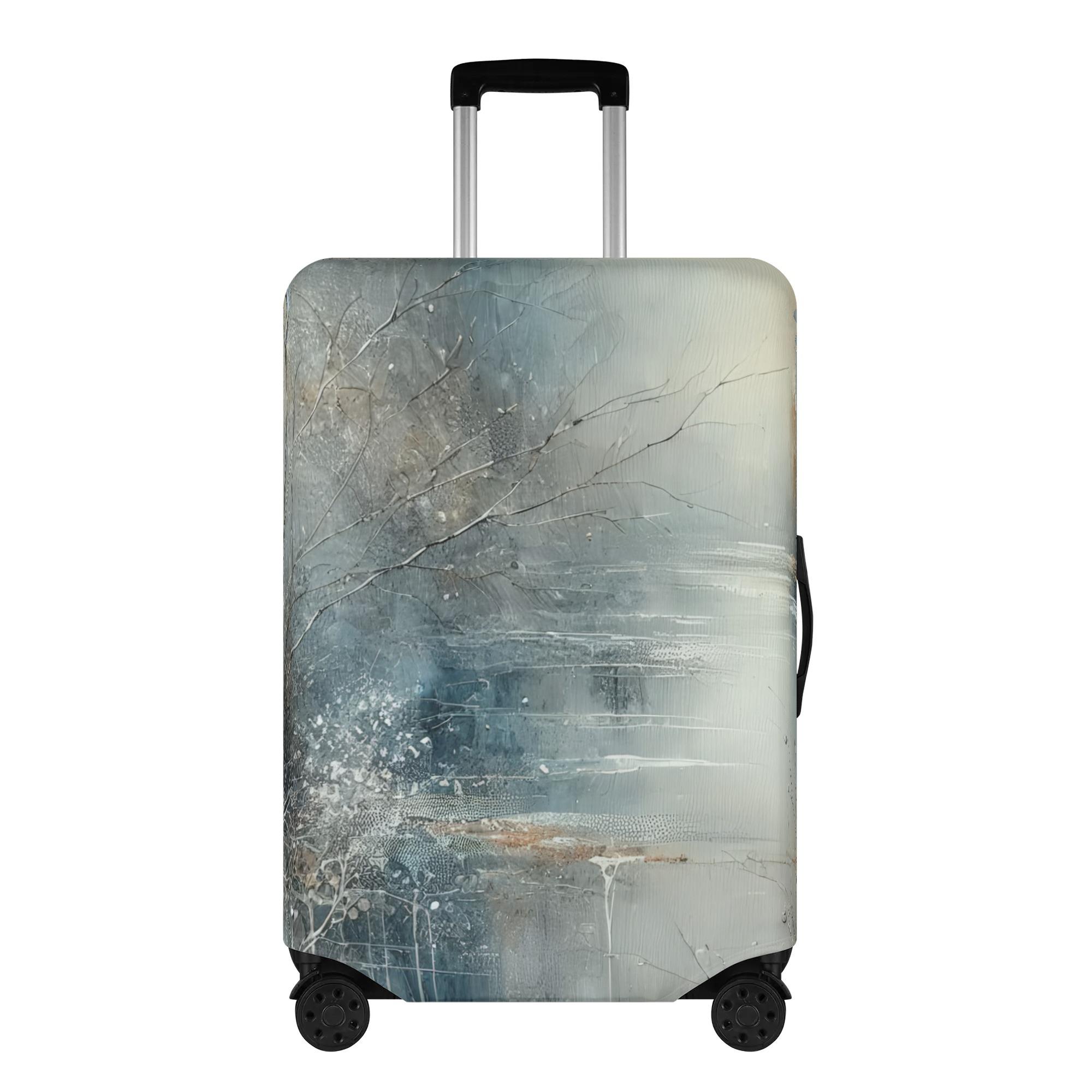 お得なクーポン 送料無料 冬 スーツケースカバー ユニセックス アクセサリー アート 原野莉莎 ★★★