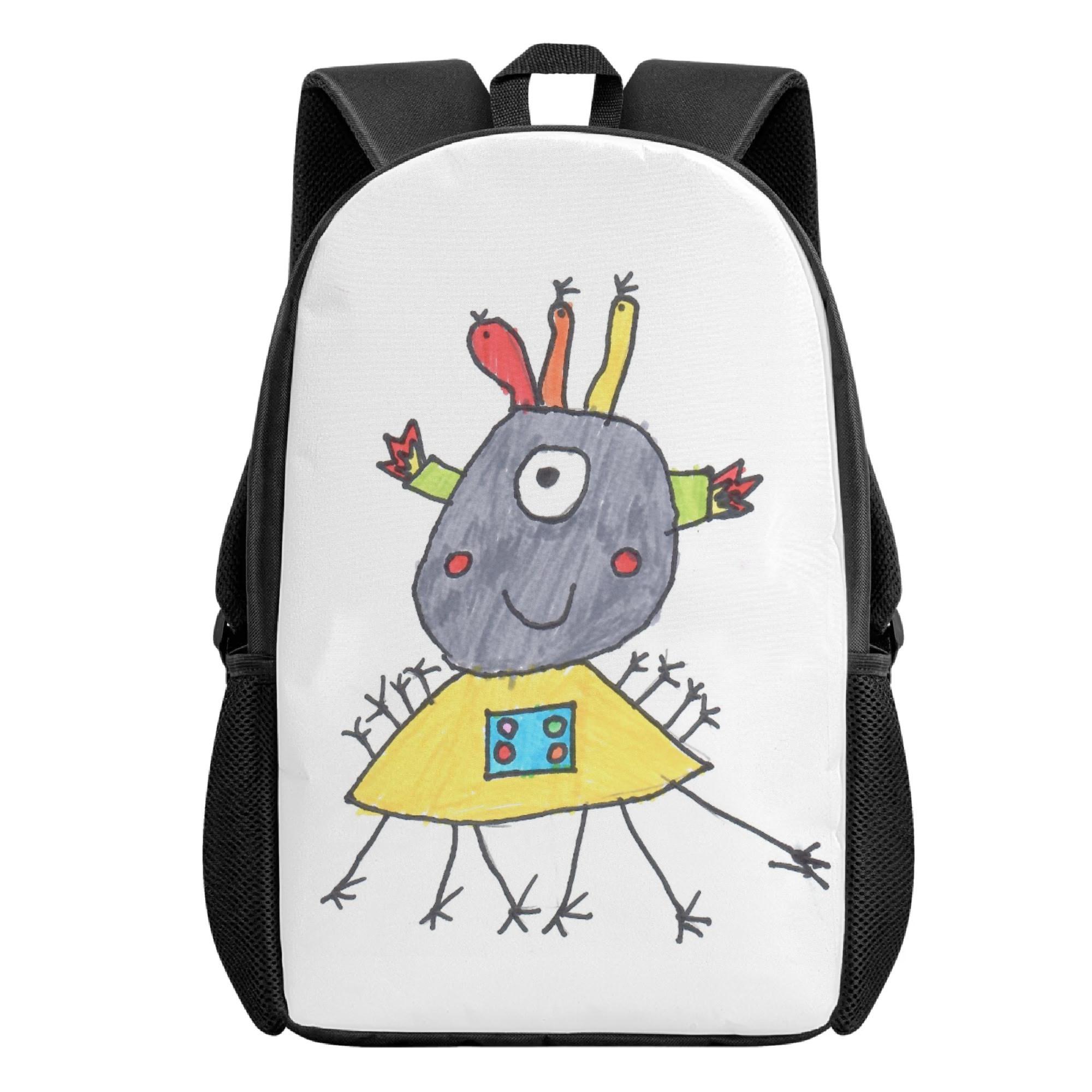 楽天BONATHIAお得なクーポン 送料無料 スカート怪獣バックリュック（キッズバックパック） キッズバックパック キッズ キャラクター 怪獣 バックリュック 原野莉莎 ★★★