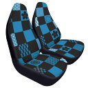 お得なクーポン 送料無料の地紋文様柄 紺碧 ソフトカーシートカバー ユニセックス ホームデコレーション 和風 和柄 桜 雪輪 麻の葉 地紋 紗綾紋 紋様 矢絣