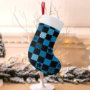 お得なクーポン 送料無料の地紋文様柄 紺碧 クリスマスソックス ユニセックス アクセサリー 和風 和柄 桜 雪輪 麻の葉 地紋 紗綾紋 紋様 矢絣 市松模様