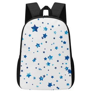 お得なクーポン 送料無料 GalaxyStar(ニューラップトップバックパック) ニューラップトップバックパック ユニセックス バッグ 全て 青 星 宇宙柄 galaxy 星型 GalaxyStar 冴木みやこ