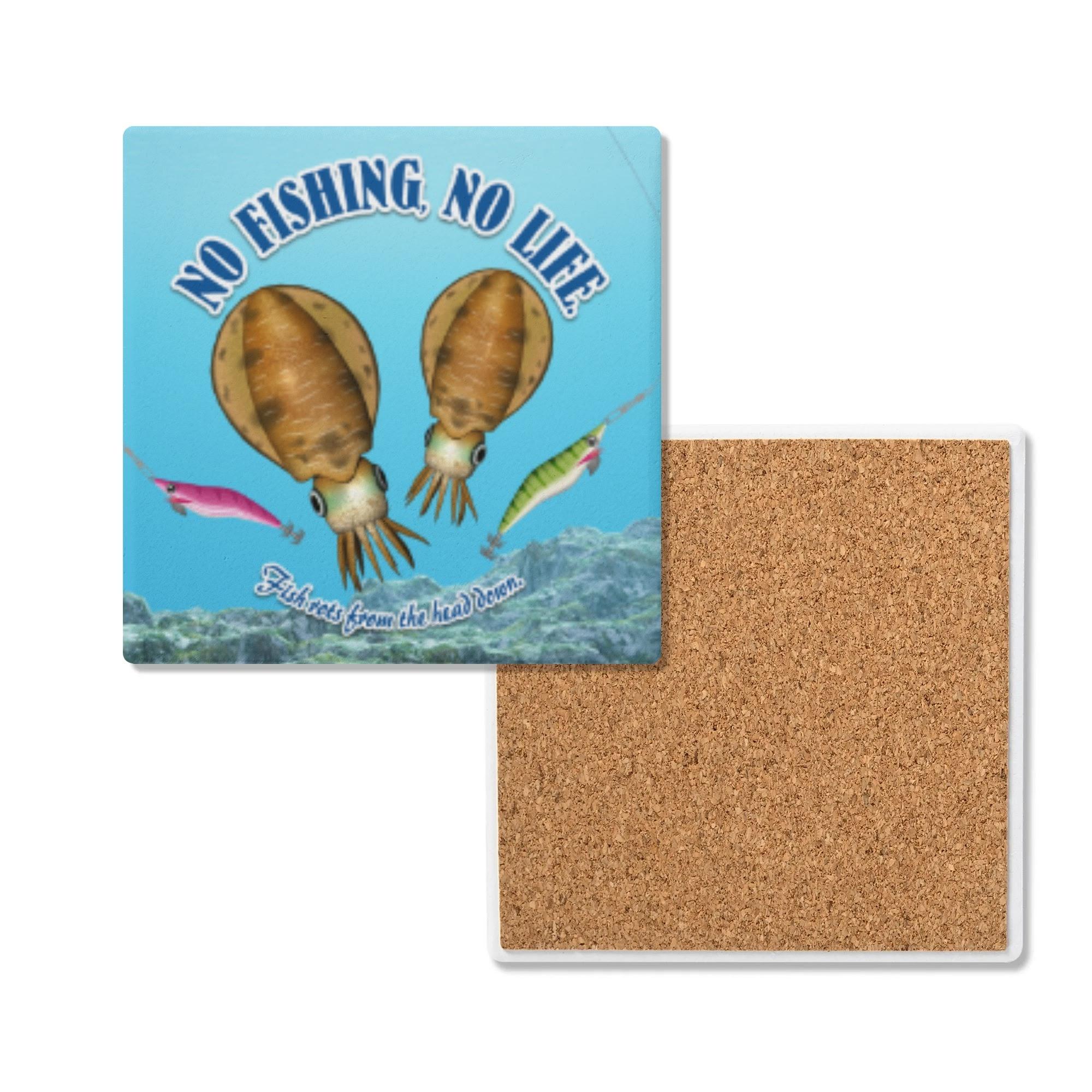 お得なクーポン 送料無料 アオリイカ_2_1(セラミックコースター) セラミックコースター ユニセックス ..