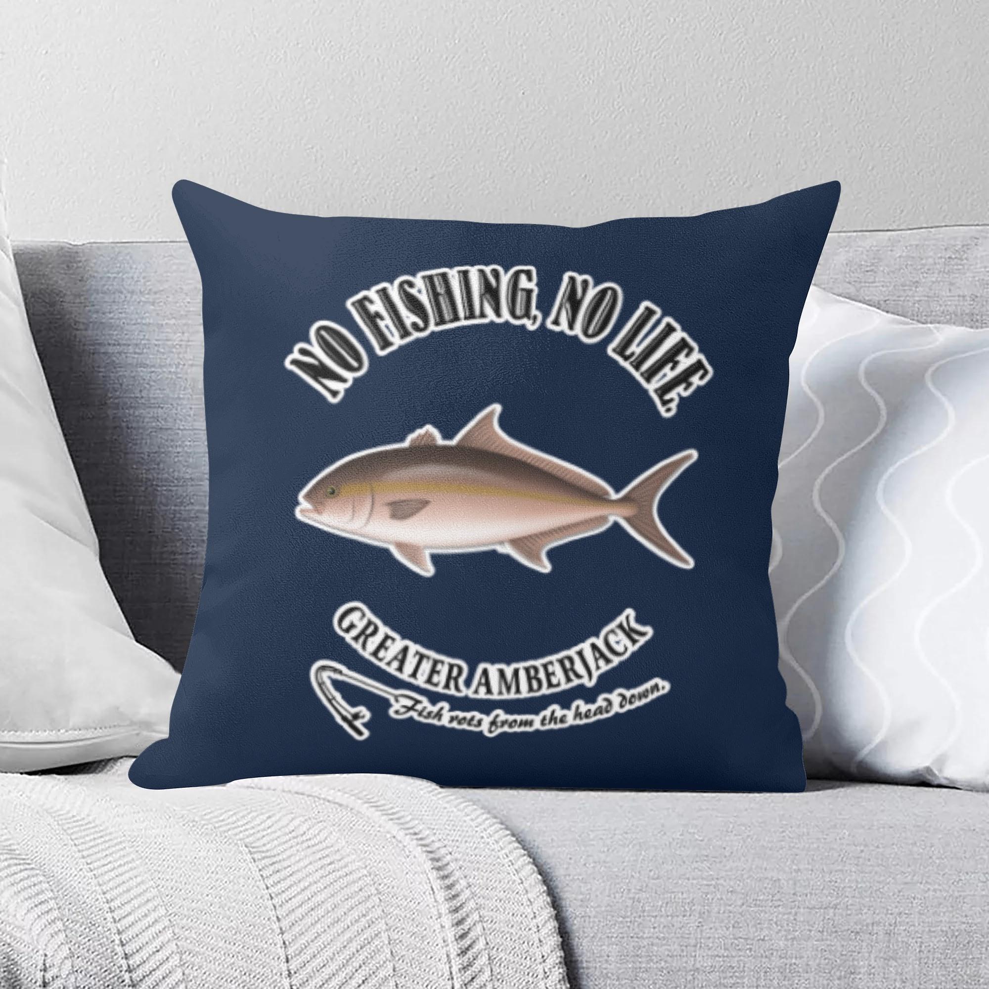 お得なクーポン 送料無料 KAMPACHI_6_FCC フルプリントクッションカバー ユニセックス ホームデコレー..