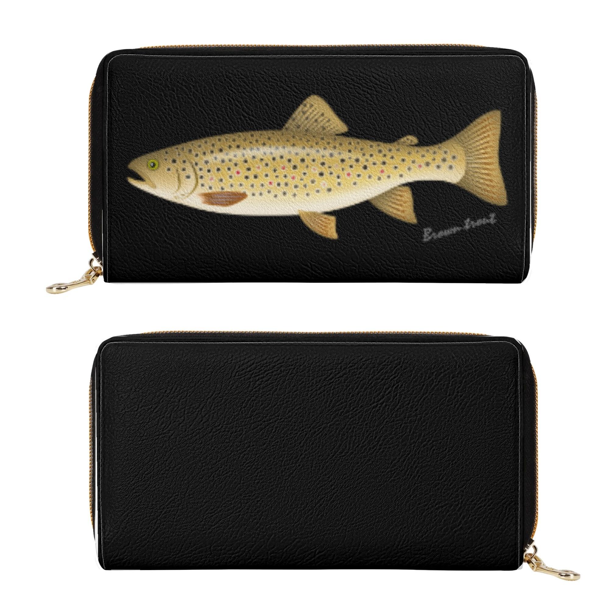 お得なクーポン 送料無料 BROWN TROUT_WAL(ウォレット) ウォレット ユニセックス バッグ 全て 魚 釣り ..