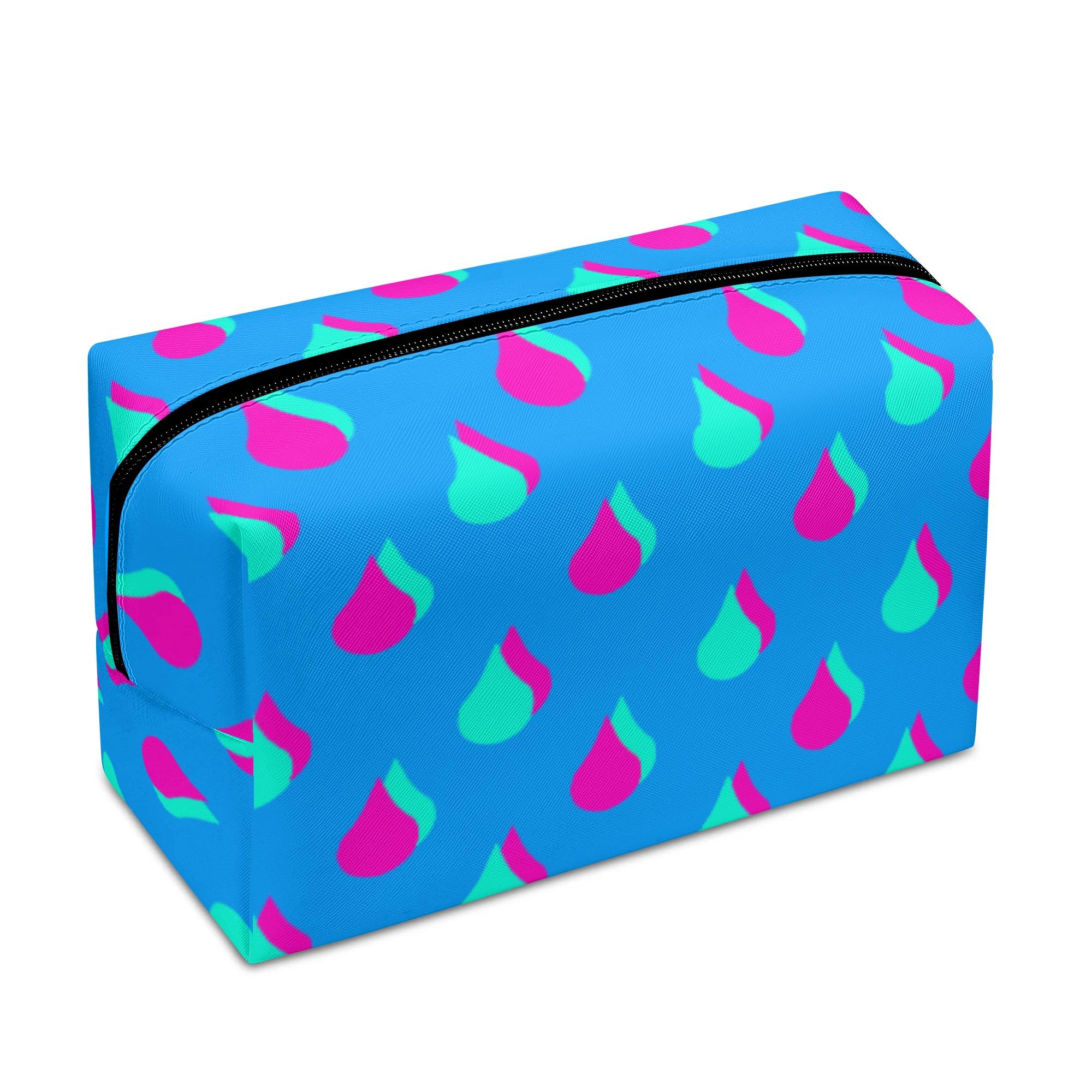 お得なクーポン 送料無料 スクウェアドロップスドット（yABurie Collar） コスメバッグ ユニセックス ..