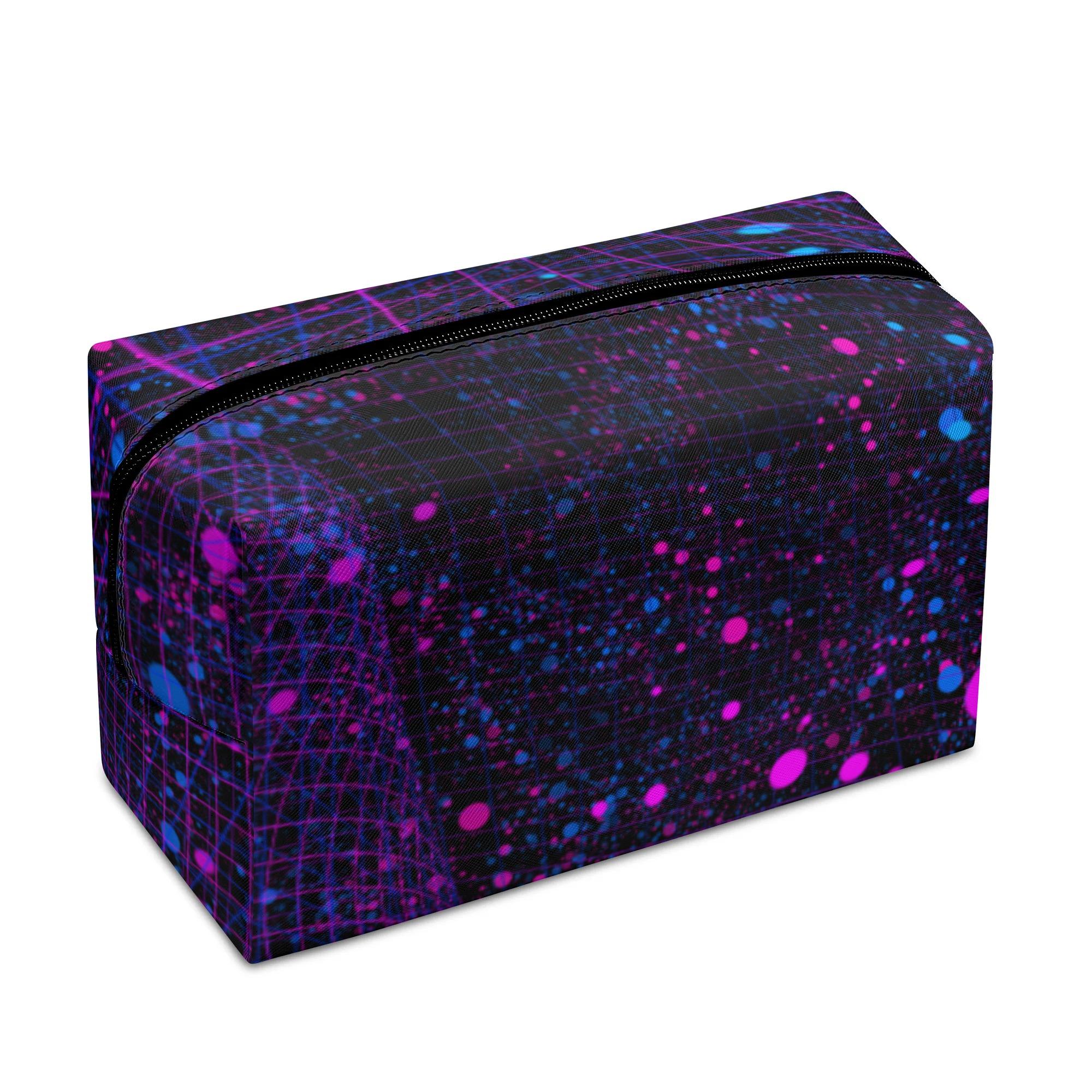 お得なクーポン 送料無料 電子と量子場(コスメバッグ) コスメバッグ ユニセックス バッグ アート ドッ..