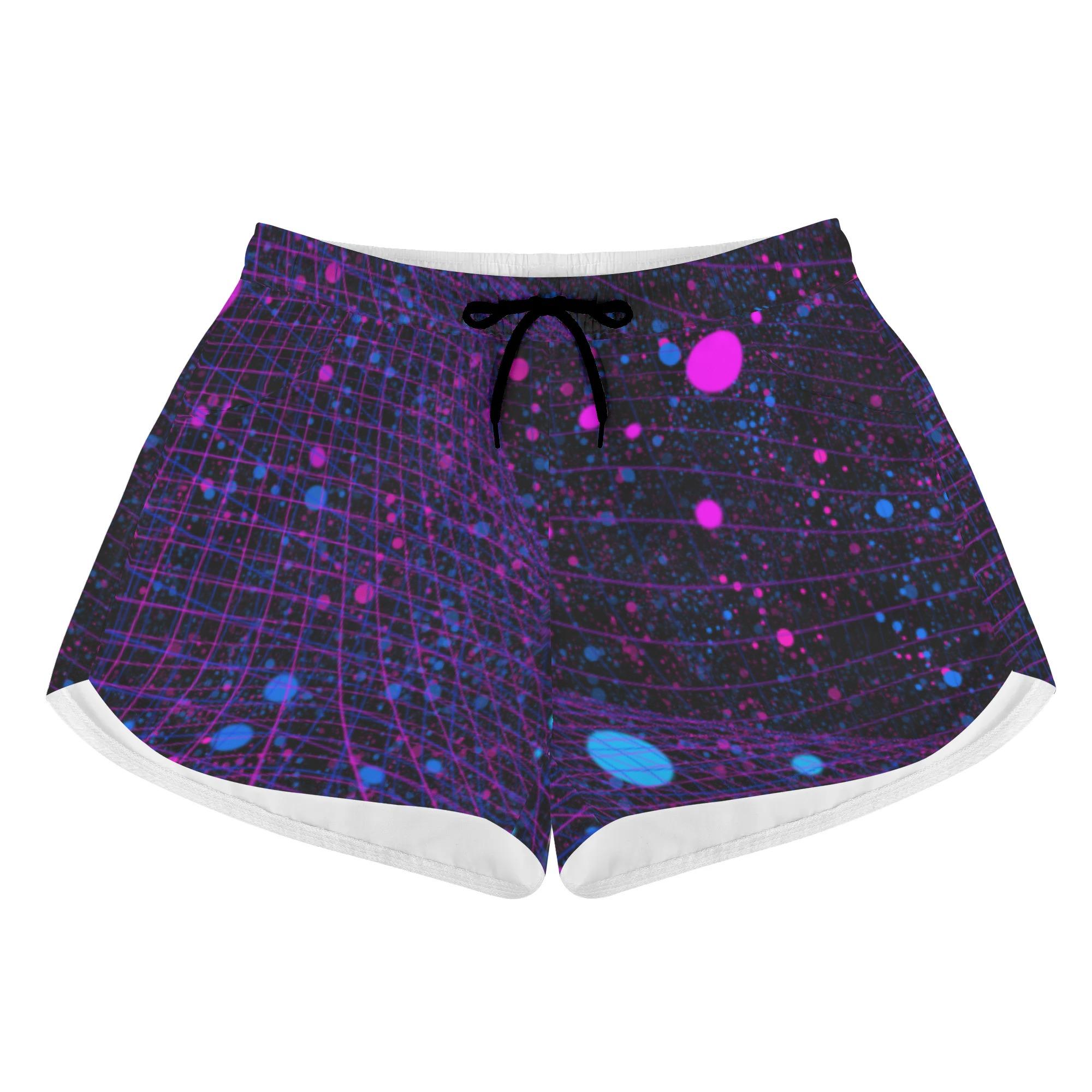 お得なクーポン 送料無料 電子と量子場(レディースショートパンツ) レディースショートパンツ レディー..