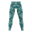 スーパーSALE お得なクーポン 送料無料 アベリアチェック メンズレギンス 10分丈 メンズ アート ボタニカル 植物 アーガイル チェック 蔓 アベリア ア...