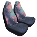 お得なクーポン 送料無料 流星群 カーシートカバー ユニセックス ホームデコレーション アート 流星群アート megu