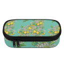 お得なクーポン 送料無料 Lemon tree(Aqua green)(ペンケース) ペンケース ユニセックス バッグ アート ボタニカル Sayuri Nagakura plants botanical レモン lemon tree Aqua green アクアグリーン