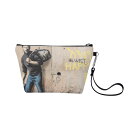 お得なクーポン 送料無料 Banksy バンクシー シリア移民の息子(コスメポーチ) コスメポーチ ユニセックス バッグ 全て public design(4)