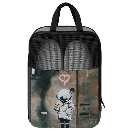 お得なクーポン 送料無料 Banksy バンクシー スペースガール アンド バード Space Girl and Bird(シューズバッグ) シューズバッグ ユニセックス バッグ アート #Banksy #バンクシー #スペースガール お得なクーポン 送料無料 Banksy バンクシー スペースガール アンド バード Space Girl and Bird(シューズバッグ) シューズバッグ ユニセックス バッグ アート #Banksy #バンクシー #スペースガール