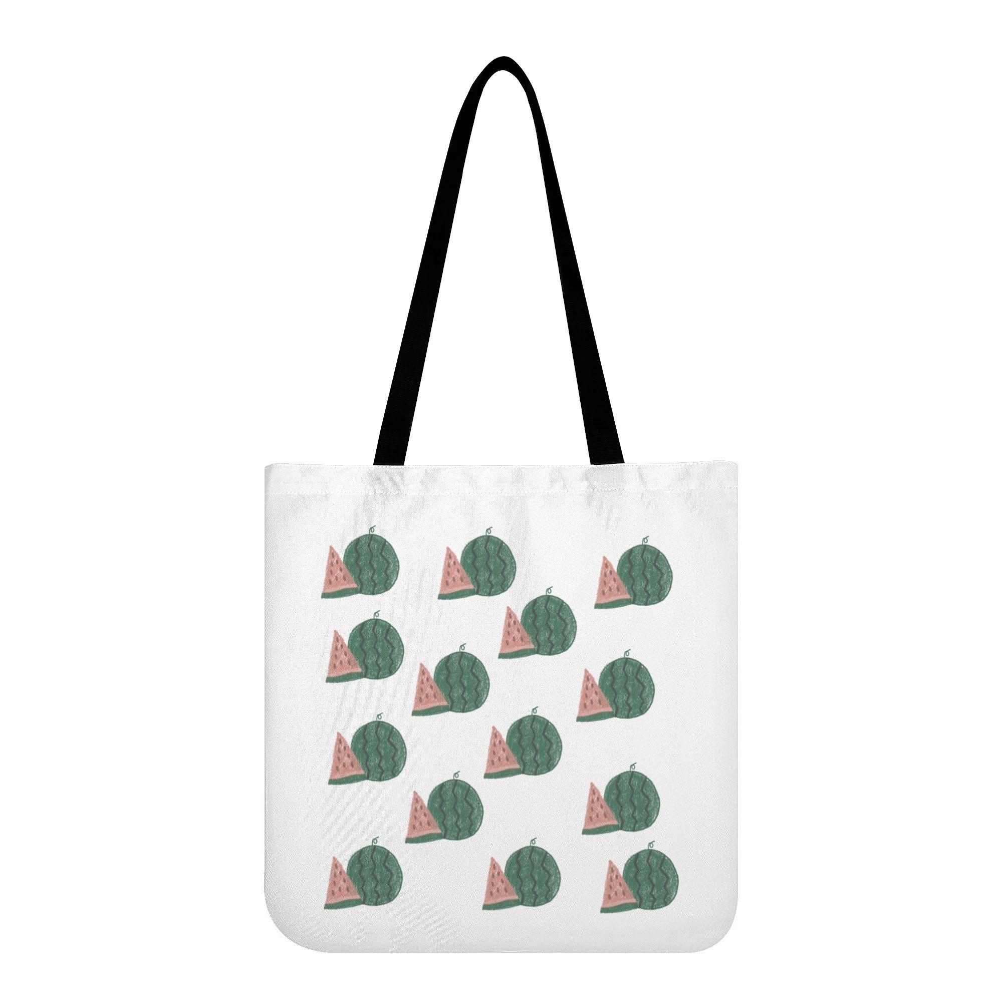 お得なクーポン 送料無料 すいか いっぱいver. エコバッグ ユニセックス バッグ 全て 夏 果物 たくさん..