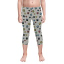 お得なクーポン 送料無料 stationery(キッズ レギンス7分丈) キッズ レギンス7分丈 全て かわいい 文具 雑貨 文房具 松浦はれ ★★★