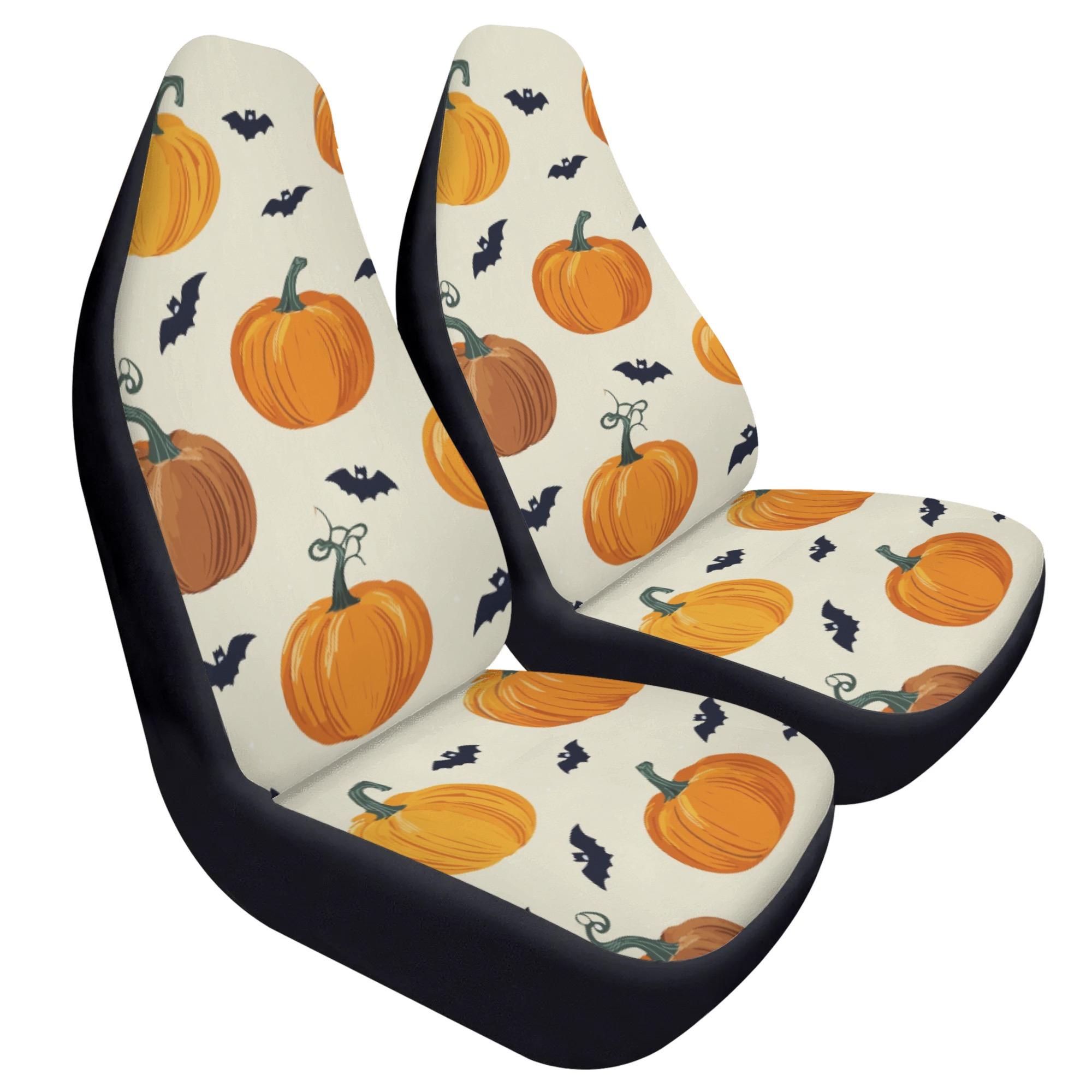 お得なクーポン 送料無料 ハロウィン ベージュ(カーシートカバー) カーシートカバー ユニセックス ホームデコレーション 全て Halloween 秋 10月 松浦はれ ★★★