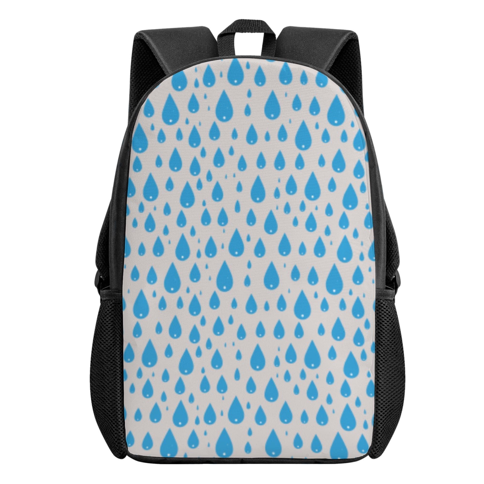 お得なクーポン 送料無料 雨 キッズバックパック キッズ 全て かわいい 青 雨 梅雨 松浦はれ ★★★