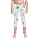 お得なクーポン 送料無料 HANIWAくん(キッズ レギンス7分丈) キッズ レギンス7分丈 全て ハニワ 埴輪 はにわ かわいい 古代 プレゼント 土偶 男女兼用 キャラクター さとみん。 ★★★