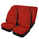 お得なクーポン 送料無料 紅(カーシートカバーセット) カーシートカバーセット ユニセックス ホームデコレーション 全て 赤 レッド 抽象画 アート メンズ レ...