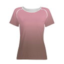 お得なクーポン 送料無料 桜色(レディースフルプリントTシャツ) レディースフルプリントTシャツ レディース 全て 石川 均(4)