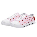お得なクーポン 送料無料 strawberry low cut shoes(レディースローカットシューズ) レディースローカットシューズ レディース シューズ 全て 苺 ピンク ローカットシューズ chiehara