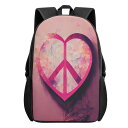 お得なクーポン 送料無料 AI画像 LOVE&PEACE(キッズバックパック) キッズバックパック キッズ 全て AI LOVE&PEACE AIR ★★★