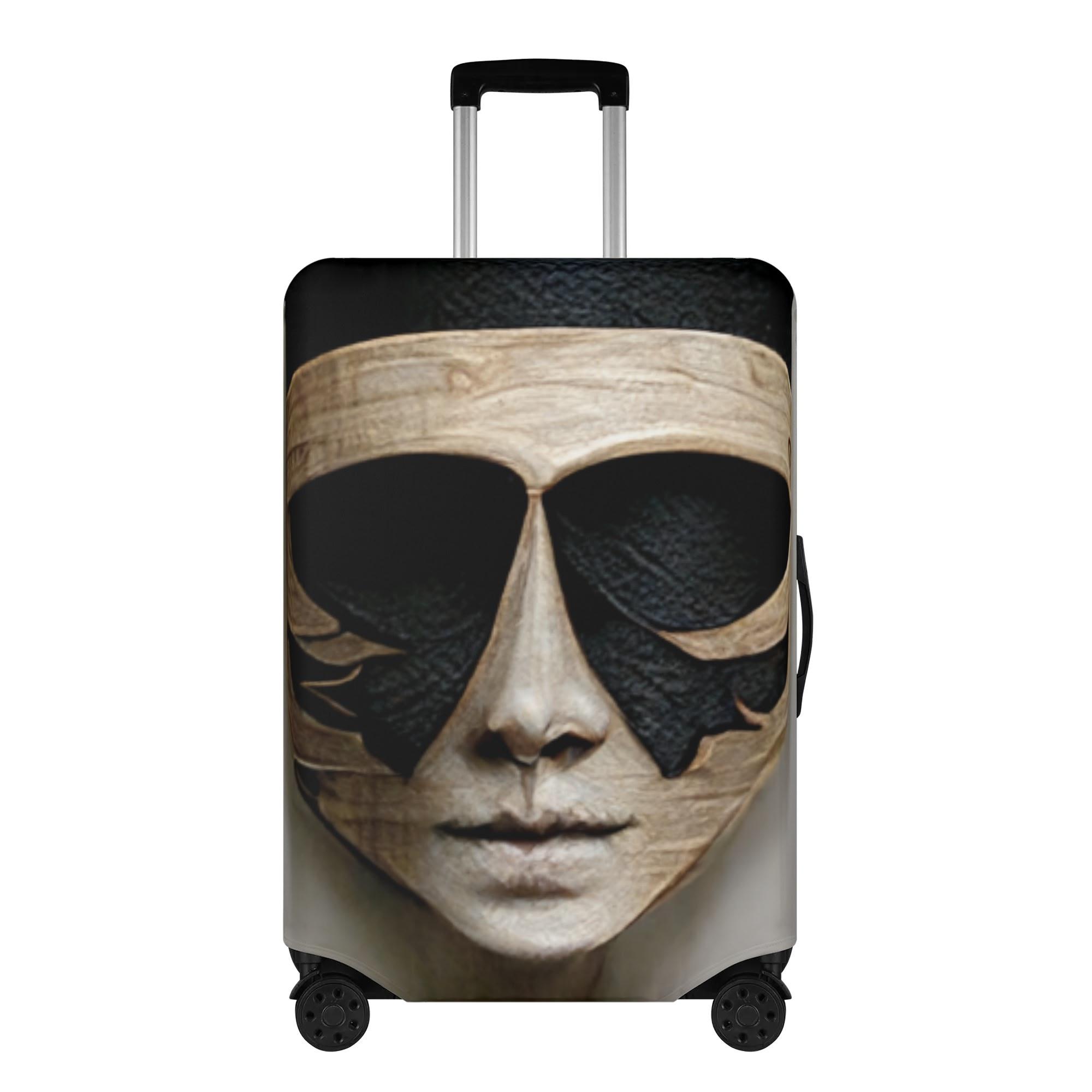 お得なクーポン 送料無料 マスク スーツケースカバー ユニセックス アクセサリー 全て AI AI画像 AIR ★★★