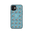 お得なクーポン 送料無料 iPhone12 miniソフトケース ユニセックス アクセサリー 動物 猫 ねこ ネコ やんのかステップ ブルー スマホケース nanaronnicoron