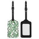 お得なクーポン 送料無料 ねこのひげあつめ。うずうずかにゃくさ模様 しろ(ラゲッジタグ) ラゲッジタグ ユニセックス アクセサリー 動物 猫 ねこ 旅行 トラベル 唐草模様 nanaronnicoron ★★★