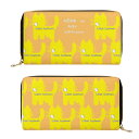 お得なクーポン 送料無料 ねこのひげあつめ。どうしてこうなった?きいろ(ウォレット) ウォレット ユニセックス バッグ 動物 猫 ねこ イエロー ポーチ nanaronnicoron ★★★