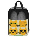 お得なクーポン 送料無料 ちゃちゃとらきょうだい:ねこのひげあつめ。(シューズバッグ) シューズバッグ ユニセックス バッグ 動物 猫 ねこ 茶トラ スニーカー nanaronnicoron ★★★