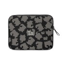 お得なクーポン 送料無料 ねこのひげあつめ。ぐれーろご~ず くろ(アイパッドケース) アイパッドケース ユニセックス バッグ 動物 猫 ねこ グレー ブラック ポーチ ケース スニーカー