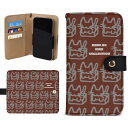 お得なクーポン 送料無料 ねこのひげあつめ。箱猫:バーガンディ(手帳型スマホケース ブラウン) 手帳型スマホケース ブラウン ユニセックス アクセサリー 動物 猫 ねこ バッグ ポーチ