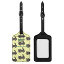 お得なクーポン 送料無料 ねこのひげあつめ・すけぼーごろごろがらがらねこねこパターン(ラゲッジタグ) ラゲッジタグ ユニセックス アクセサリー 動物 猫 ねこ スケボー nanaronnicoron ★★★