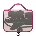 お得なクーポン 送料無料 ねこのひげあつめ・すけぼーごろごろがらがらねこねこ(トラベルポーチ) トラベルポーチ ユニセックス バッグ 動物 猫 ねこ スケボー ポーチ ケース nanaronnicoron