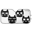 お得なクーポン 送料無料 くろくろきょうだい:ねこのひげあつめ。(サンシェード) サンシェード ユニセックス ホームデコレーション 動物 猫 ねこ nanaronnicoron ★★★