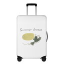 お得なクーポン 送料無料 Summer Breeze(スーツケースカバー) スーツケースカバー ユニセックス アクセサリー 全て アート かわいい 緑 爽やか 黄色 夏 果物 モダン レトロポップ Smmer tokomoro