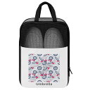 お得なクーポン 送料無料 和傘に咲く花(シューズバッグ) シューズバッグ ユニセックス バッグ 全て ピンク ブルー 和風 和柄 傘 和モダン 和ポップ umbrella tokomoro ★★★