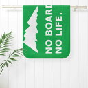 お得なクーポン 送料無料 NO BOARD LIFE. フェイスタオル(フェイスタオル) フェイスタオル ユニセックス ホームデコレーション 全て ピクトグラフ スノーボード スノボ 右頬にネコパンチ BONATHIA
