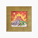 赤光透彩開運富士禄 mini額シリーズ 富士山画家 ユタカムラカミ