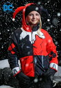 DC Comics Harley Quinn 女の子s Puffer Coat ハロウィン 子ども コスプレ 衣装 仮装 こども イベント 子ども パーティ ハ...
