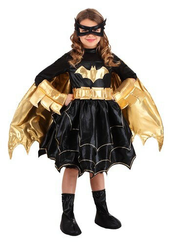 デラックス DC Comics Bat女の子 女の子s コスチューム ハロウィン 子ども コスプレ 衣装 仮装 こども イベント 子ども パーティ ハロウィーン 学芸会 1